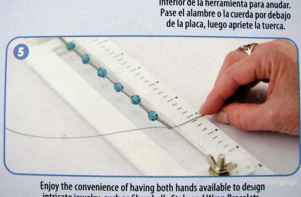 Tying Station Beadalon - Knyt Ram 1 Styck