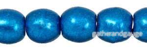 Tjeckiska Druk (Runda) – Saturated Metallic Galaxy Blue 3mm, 50-pack Tjeckiska Druk (Runda) – Saturated Metallic Galaxy Blue 3mm, 50-pack