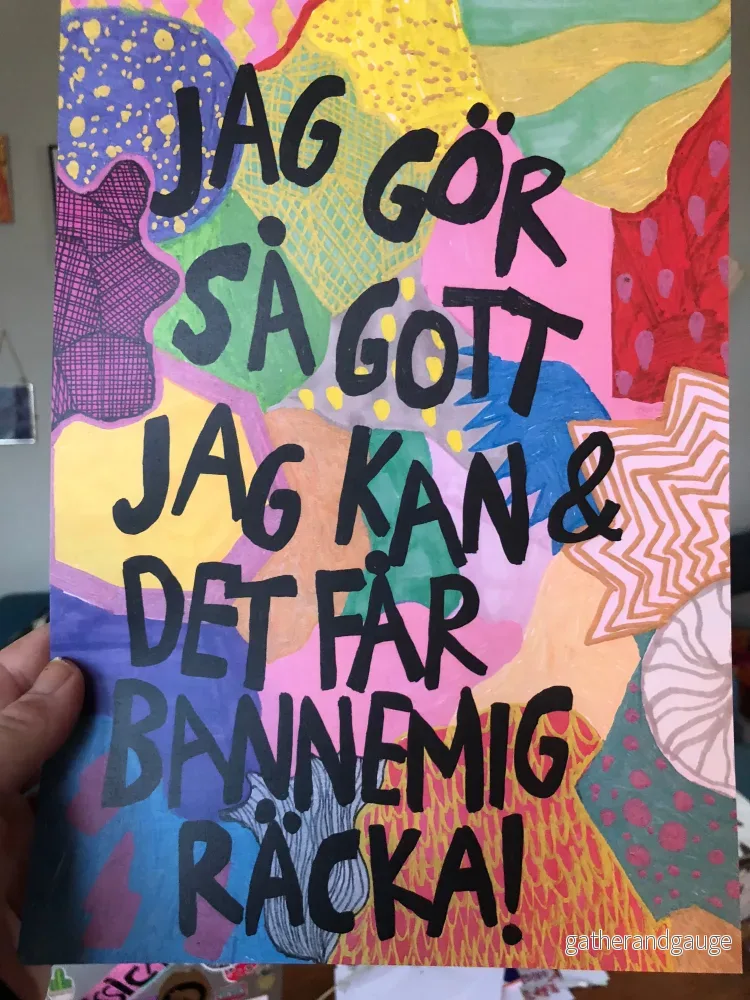 Jag gör så gott jag kan – Version 1 Jag gör så gott jag kan – Version 1