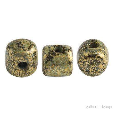 Minos® par Puca® - Metallic Mat Old Gold Spotted, 5 gram