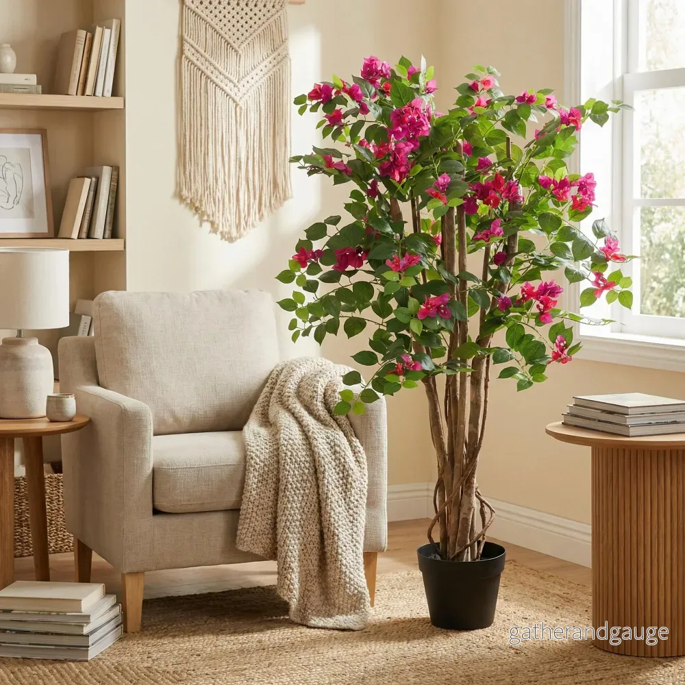 Bougainvillier artificiel h120cm - Bild 3