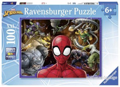 Ravensburger – Pussel 100 Marvel Spider-Man XXL