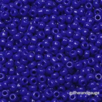 Miyuki Seed Beads – Opaque Cobalt 11/0, 10 gram