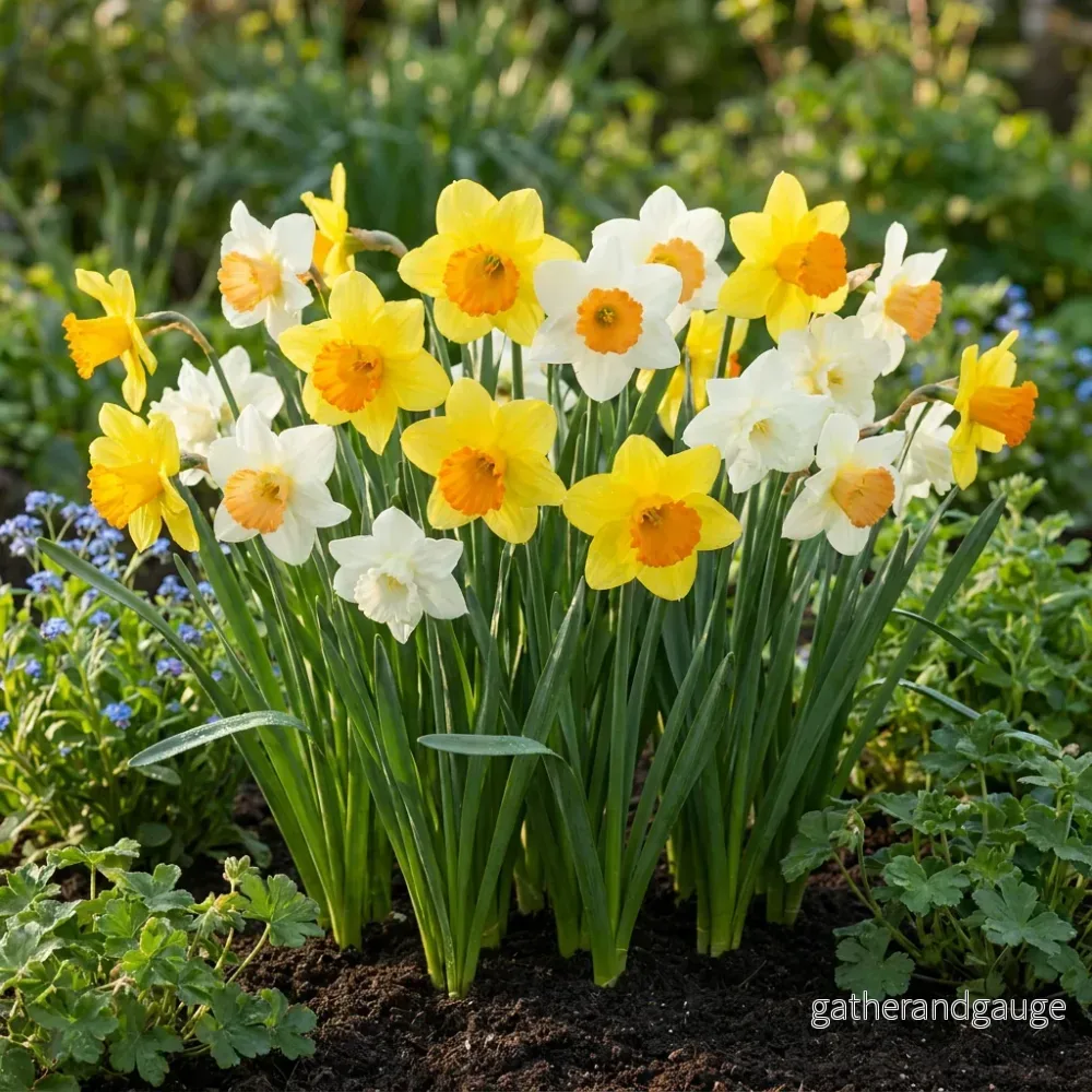 Narcisse à grande coupe en mélange - Bild 2