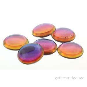 Cabochon Backlit - Vapor 25mm, 1 styck