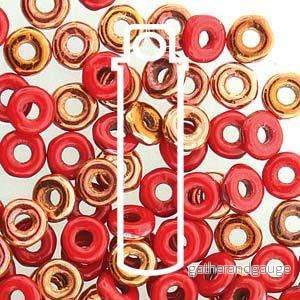 O Bead - Opaque Red Sunset, 8,1 gram