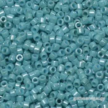 Miyuki Delica - Opaque Luster Turquoise Green 11/0, 5 gram