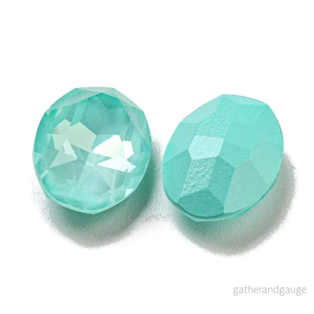 Kinesisk Strass - Oval Sorbet Light Azore 14x10mm 1 styck