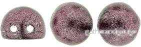 CzechMates Cabochon – Saturated Metallic Dusty Cedar 7mm 2-håls, 10-pack CzechMates Cabochon – Saturated Metallic Dusty Cedar 7mm 2-håls, 10-pack