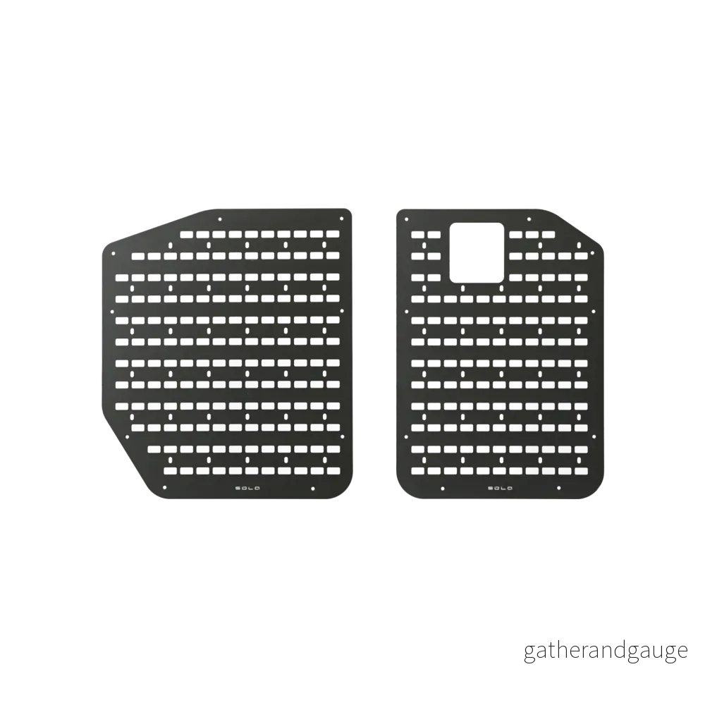 Solo Bakdörr Molle Panel Set Solo Bakdörr Molle Panel Set