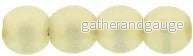 Tjeckiska Druk (Runda) – Powdery Light Gold 3mm, 50-pack Tjeckiska Druk (Runda) – Powdery Light Gold 3mm, 50-pack