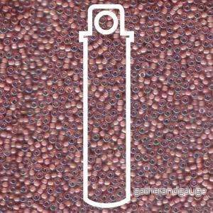 Miyuki Seed Beads – Peach Lined Amethyst 11/0, 24 gram Miyuki Seed Beads – Peach Lined Amethyst 11/0, 24 gram