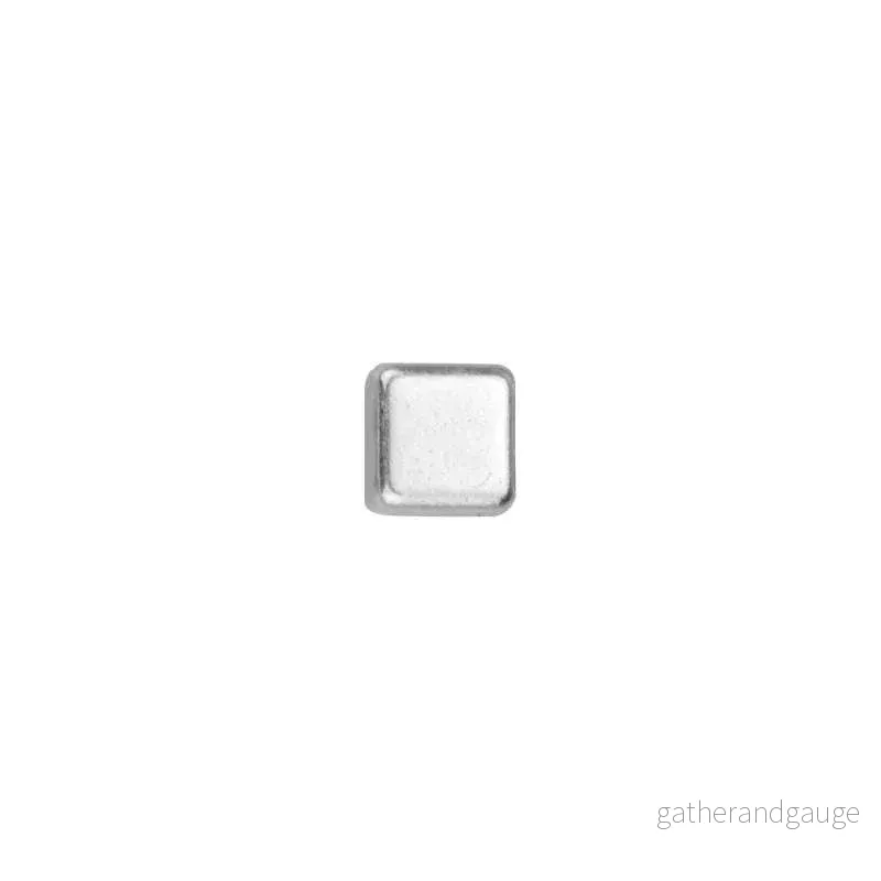 Mellandel Silverfärgad - Like Tile 6mm 2-pack