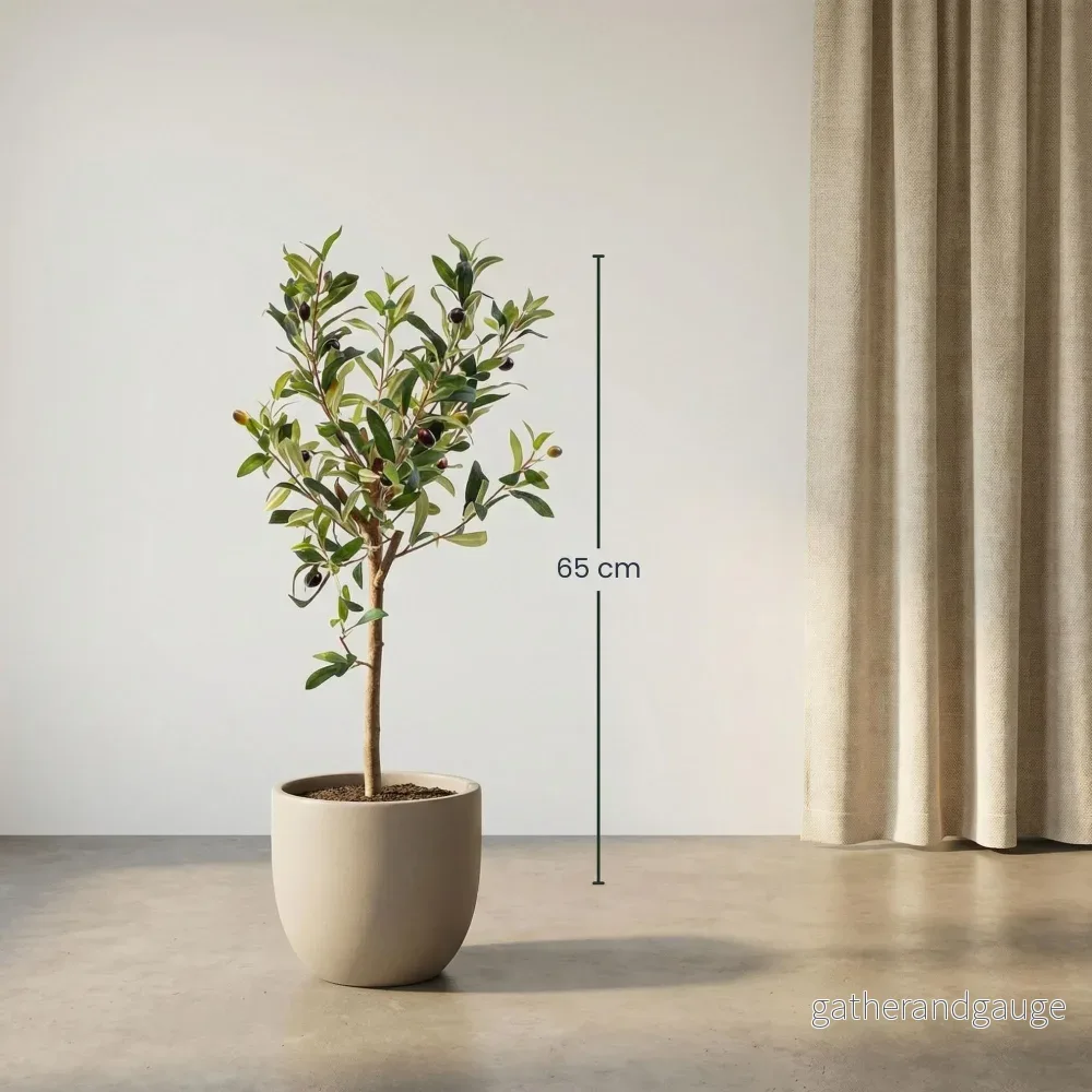 Olivier artificiel h65cm kruka inkluderad