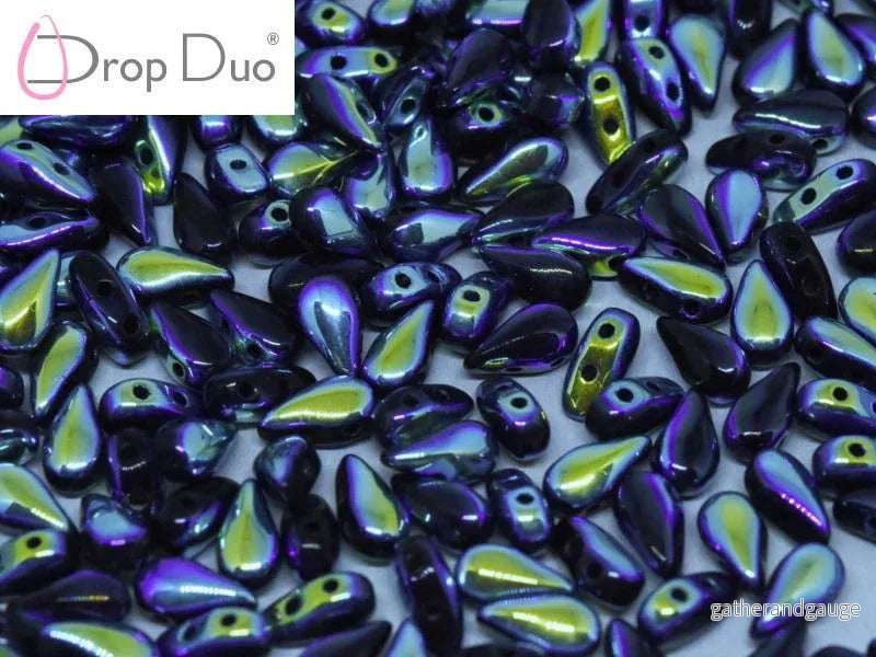 DropDuo® – Jet Full AB 3x6mm, 30-pack