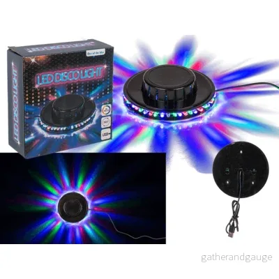 Discolampa med 48 st LED-ljus – RGB