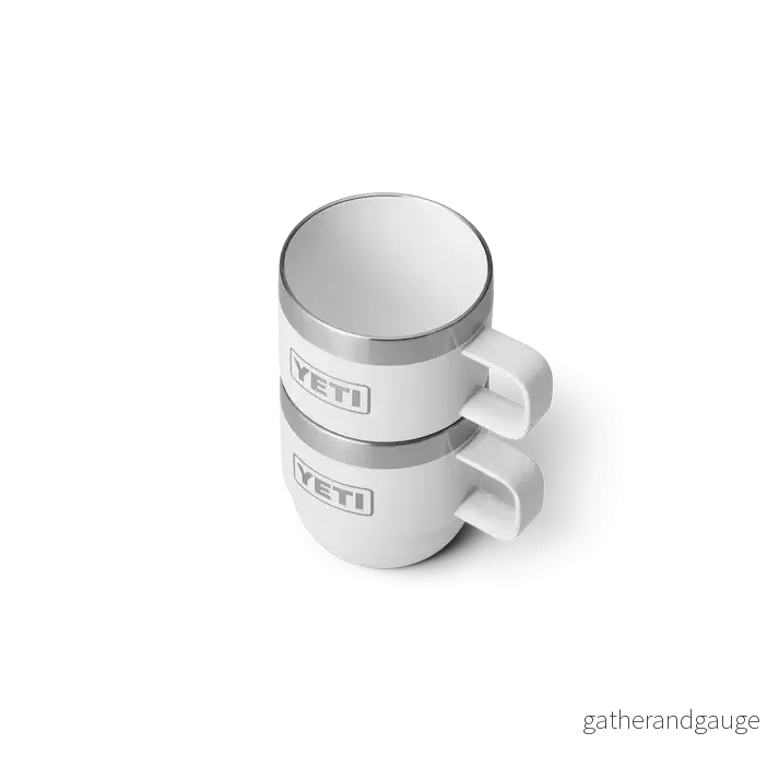 Rambler Stackable Cup 177ml 2pk - White - Bild 2
