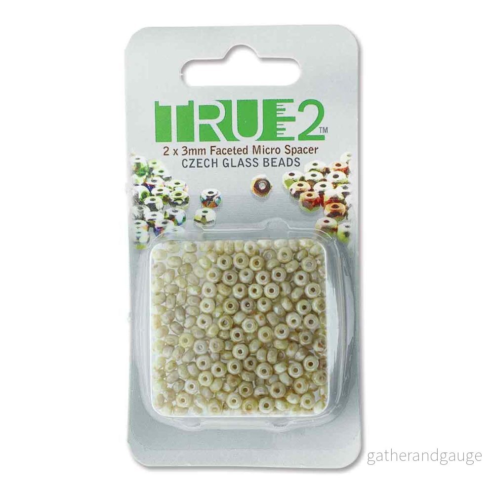 Facetterad Micro Spacers – Honey Drizzle 2x3mm, 6 gram Facetterad Micro Spacers – Honey Drizzle 2x3mm, 6 gram