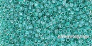 Matubo 10/0 Cylinder – Luster Green Lined 5 gram Matubo 10/0 Cylinder – Luster Green Lined 5 gram
