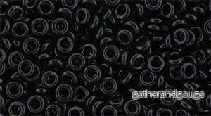 TOHO Demi Round – Opaque Jet 8/0, 5gram TOHO Demi Round – Opaque Jet 8/0, 5gram