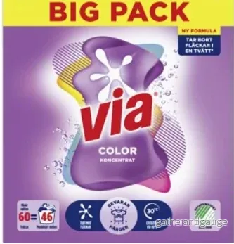 Tvättmedel Color 2,54kg Storpack Tvättmedel Color 2,54kg Storpack