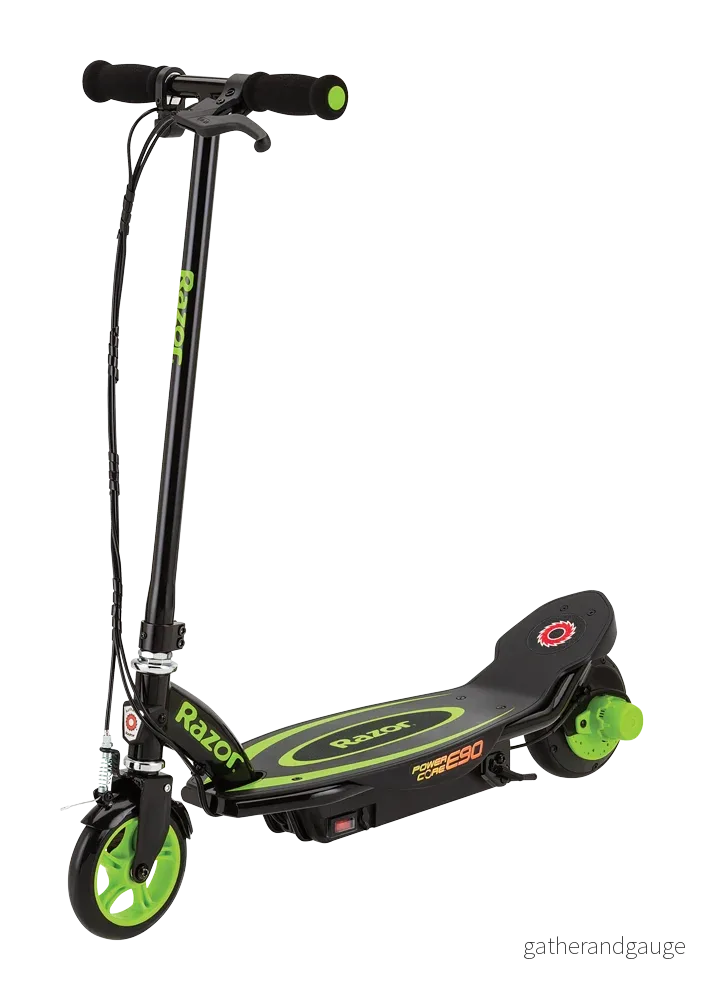 Razor Power Core E90 Elscooter – Grön