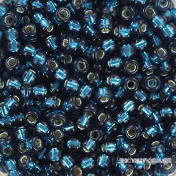 Miyuki Seed Beads - S/L Blue Zircon 8/0, 10 gram