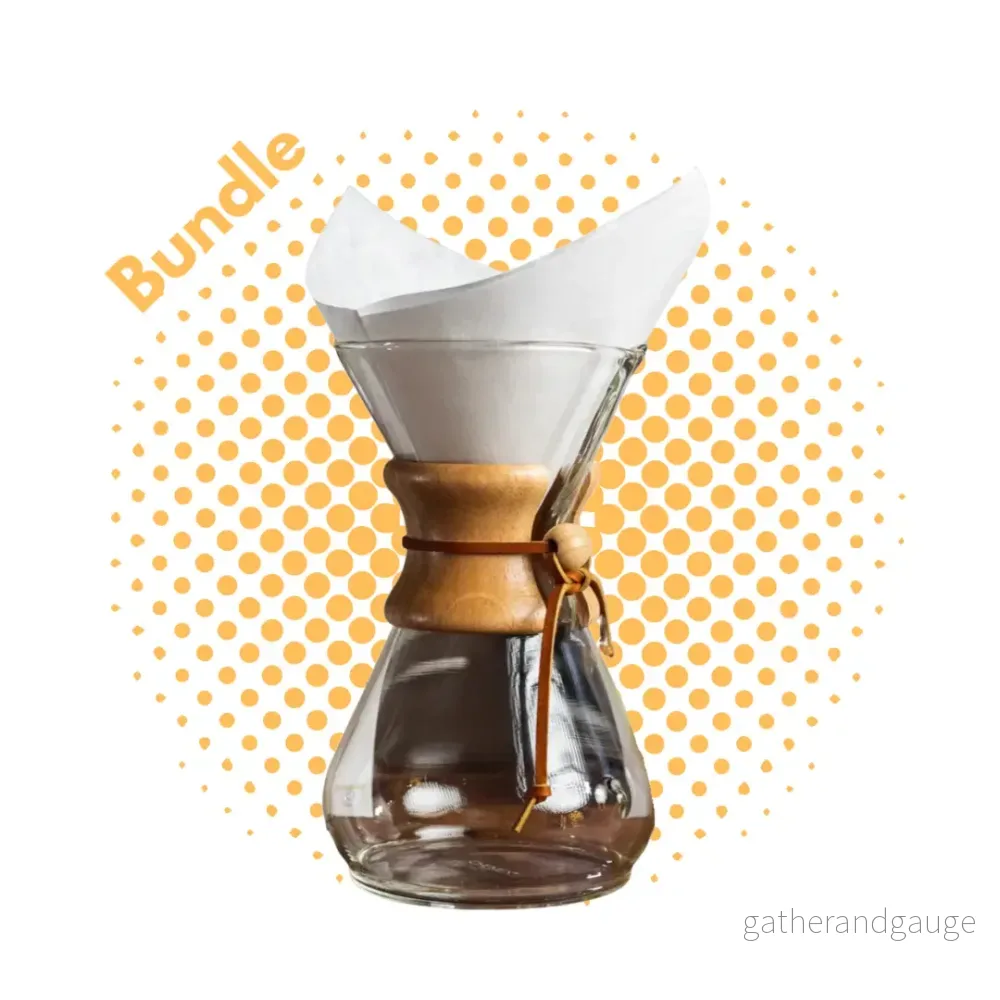 Chemex 6 CUPS + 100 Filters Chemex 6 CUPS + 100 Filters