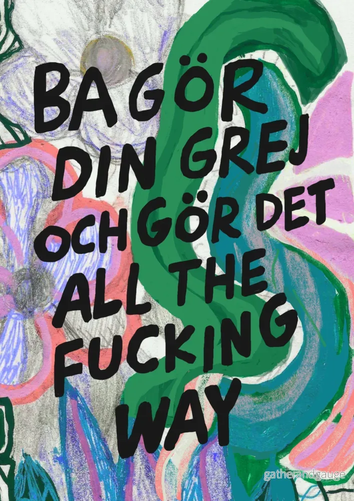 Ba gör din grej – version 1