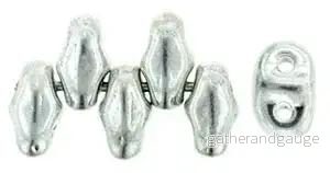miniDUO - Crystal Full Labrador / Silver, 10 gram - Bild 2