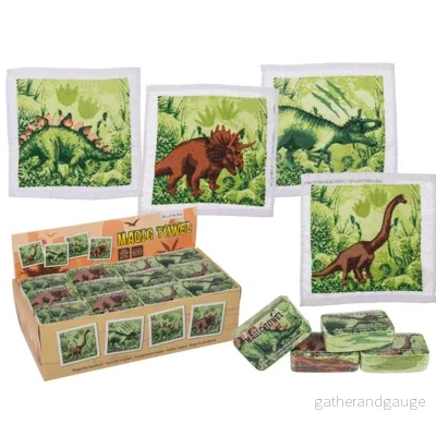 Magic Cotton Handduk Dinosaurie