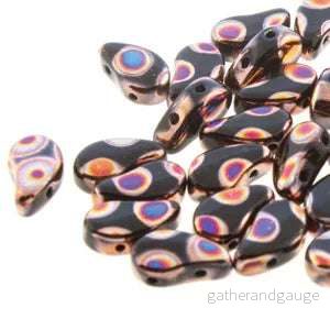 Paisley Duo – Jet Full Sliperit Dot 8x5mm 10 gram Paisley Duo – Jet Full Sliperit Dot 8x5mm 10 gram