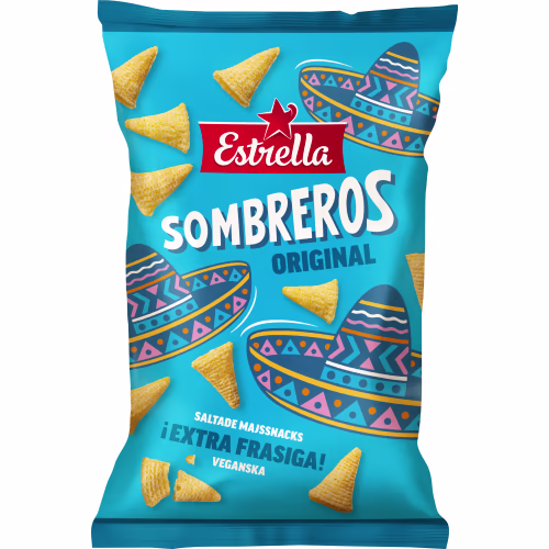 Estrella Corners Sombreros Original 125g