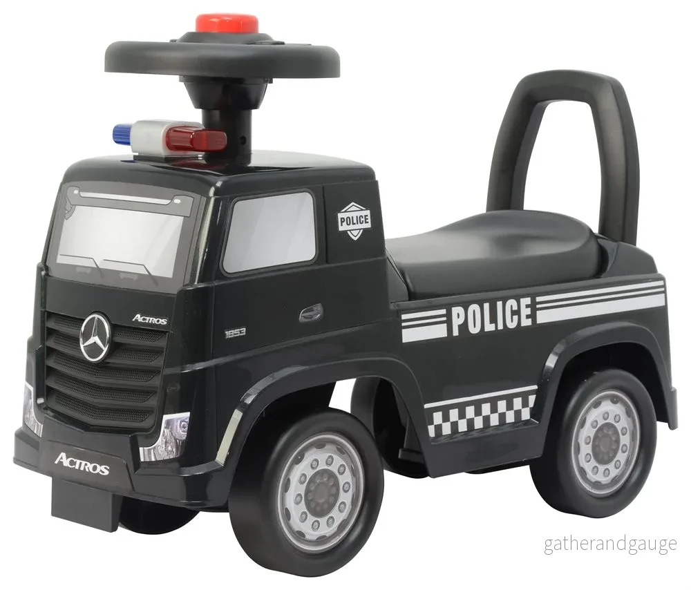 Gåbil Mercedes Polisbil Gåbil Mercedes Polisbil