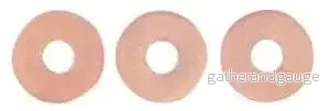 O Bead - Sueded Gold Milky Pink, 5 gram - Bild 2