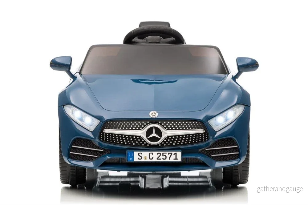 Elbil barn Mercedes CLS 350 Blå - Bild 3
