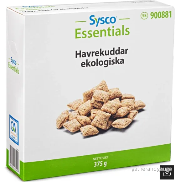 Frukostflingor Havrekuddar 375g Sysco