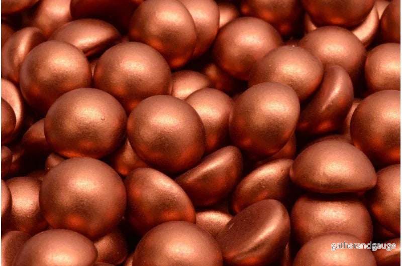 Cabochon - Bronze Fire Red 12mm, 6-pack