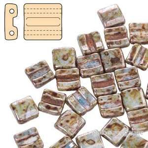 Fixer Bead Horizontal – Chalk Blue Glaze 5 gram Fixer Bead Horizontal – Chalk Blue Glaze 5 gram
