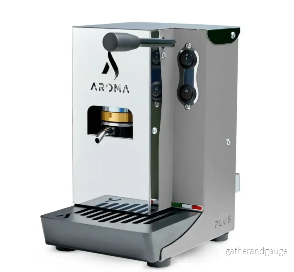 Aroma Plus+ – Kompakt italiensk espressomaskin för pods - Bild 3