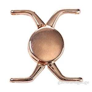Cymbal Element – Kissamos Rose Gold Plated Magnetlås 1 styck