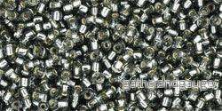 TOHO Seed beads - Silver-Lined Grey 15/0, 10 gram