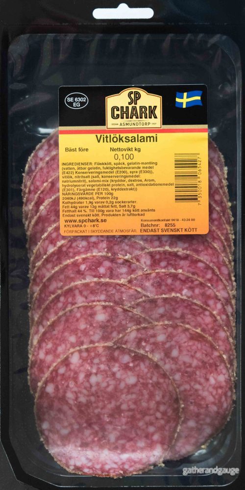 Vitlökssalami 100g SP Chark