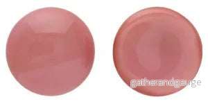 Cabochon Rund - Pink Coral 20mm