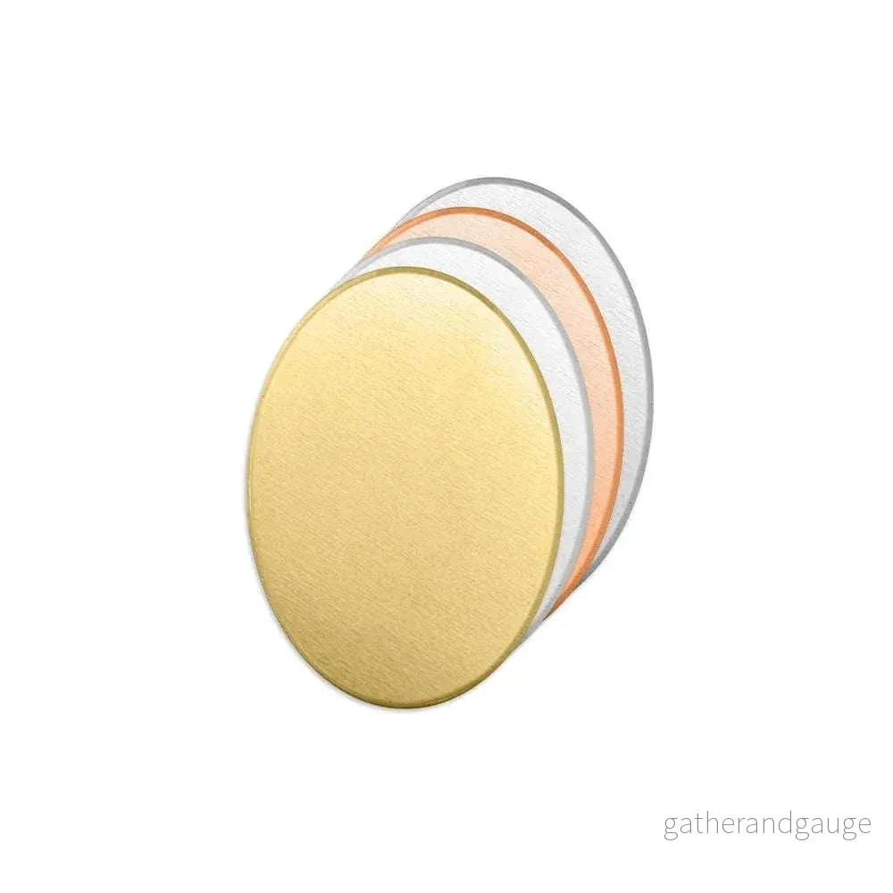 Stansbar Oval Tag ImpressArt – 13x19mm Stansbar Oval Tag ImpressArt – 13x19mm