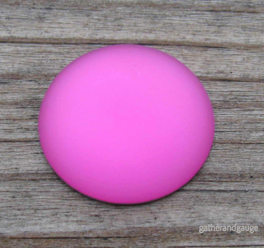 Luna Cabochon - Raspberry 18 mm, 1 styck - Bild 2