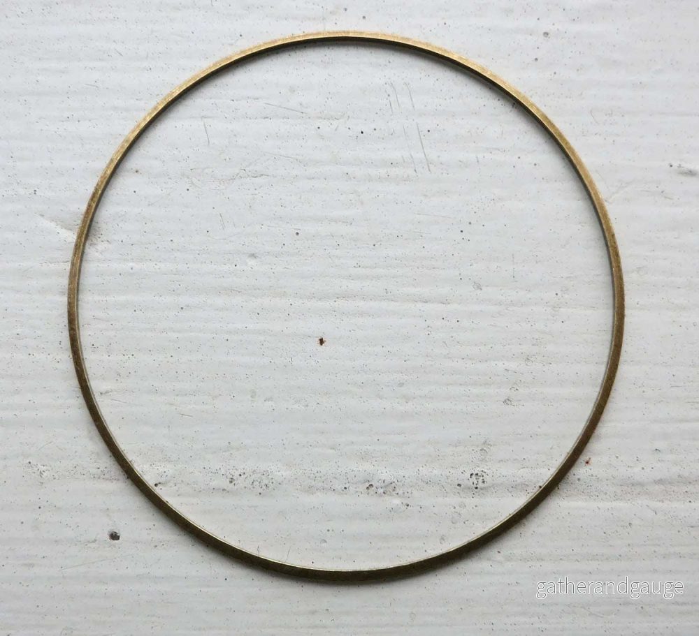 Cirkel Bronsfärgad - 45mm 1 styck