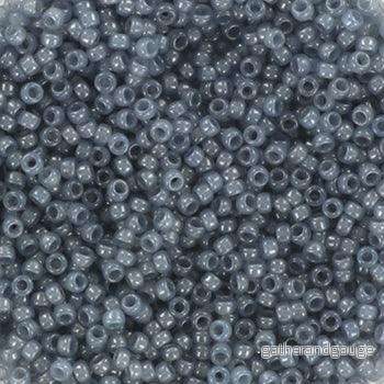 Miyuki Seed Beads - Ceylon Translucent Slate 15/0, 10 gram