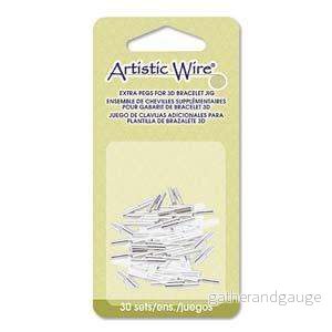 Artistic Wire – Extra Peggar till 3D Bracelet Jig