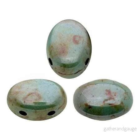 Samos® par Puca® - Opaque Mix Blue/Green Ceramic Look, 10 gram